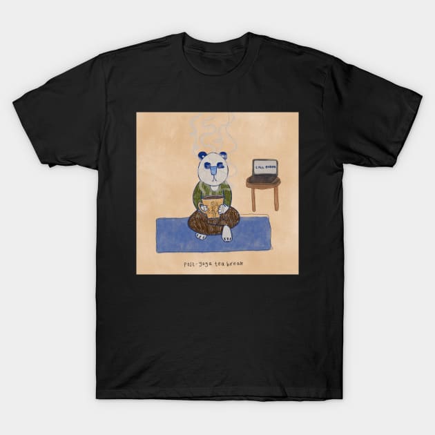 zen bear T-Shirt by ThingRubyDoes